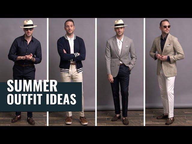 5 Smart Casual Summer Outfit Ideas | Men’s Summer Fashion Lookbook