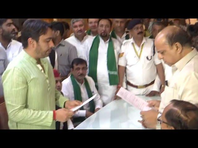 Jayant Chaudhary files nomination for RS elections as joint candidate of RLD, Samajwadi Party