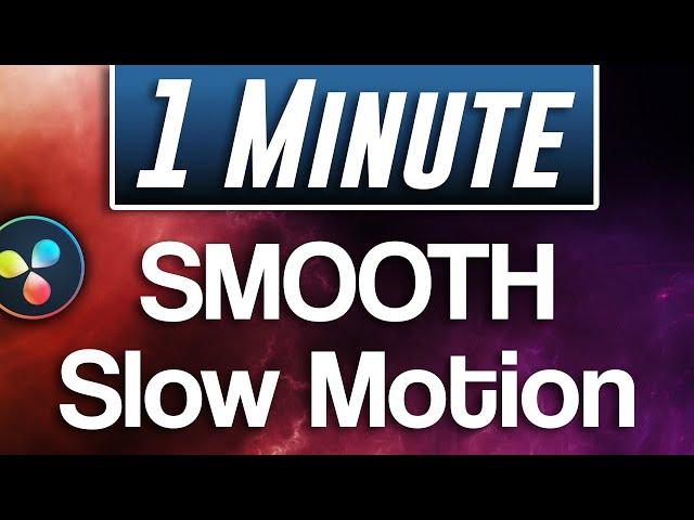Smooth Slow Motion with 30 FPS Tutorial | Davinci Resolve 16