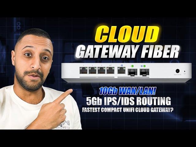 UniFi Cloud Gateway Fiber - The Fastest Compact Gateway!