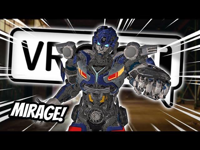 MIRAGE WANTS TO PARTY IN VRCHAT! - Funny VR Moments (Transformers Rise Of The Beasts)