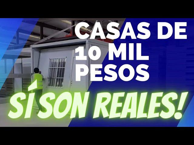 ANÁLISIS - CASAS PREFABRICADAS  CHINAS de 10 mil pesos sí son reales: experiencia de compra