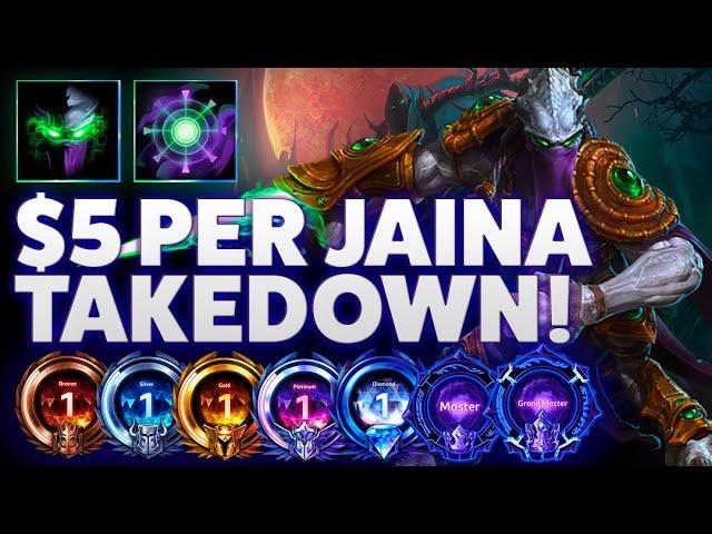 Zeratul MotN - DONO CHALLENGE: $5 PER JAINA TAKEDOWN! - B2GM Season 1 2024