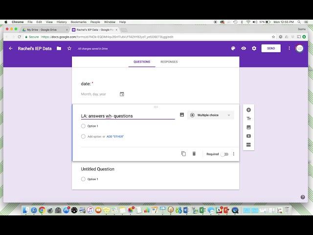 Google Forms BASICS: Using Google Forms for Special Ed Data Collection
