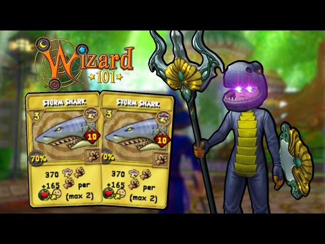 Wizard101 Max Storm PvP: The 40 HEALTH Storm Shark Comeback!