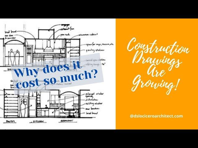 Why Do Architectural Drawings Cost So Much?