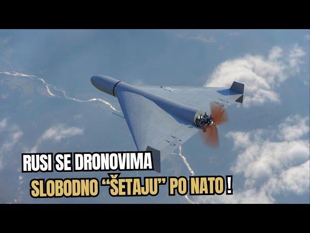 F-16 NATO Avioni NISU SMELI da obore Ruski dron "šahid"!