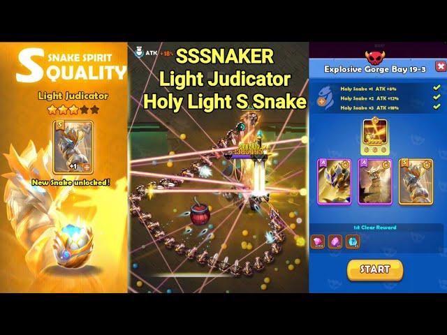 SSSnaker Light Judicator | Holy Light S Snake Skill Preview