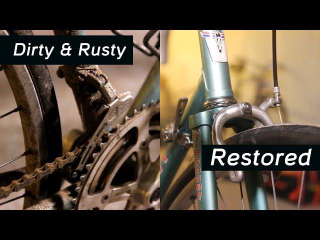 Bringing An Old Bike Back To Life: Restoring A Rusty Vintage Road Bike