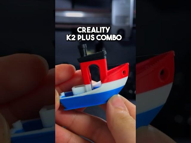 First Multicolor Print On The Newest Creality Printer | Creality K2 Plus Combo