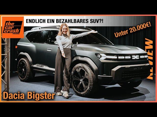 Dacia Bigster (2023) Endlich ein bezahlbares SUV unter 20.000€?! Review | Test | Motoren | Innenraum