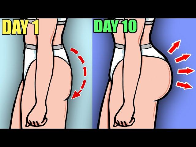 #7  The Perfect Bubble Butt Workout & Lose belly Fat | All standing, No equipment