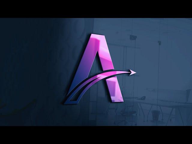 A Letter Logo Design in CorelDRAW Tutorials | Creative Logo  | Best Logo 2020