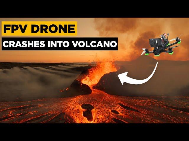 FPV Drone Vs VOLCANO - Epic Drone Crash Into Icelandic Volcano | Full 4K Version