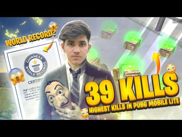 39 kills in single lobby | NEW WORLD RECORD IN PUBG LITE? 39 KILLS WITH @godpraveenyt1