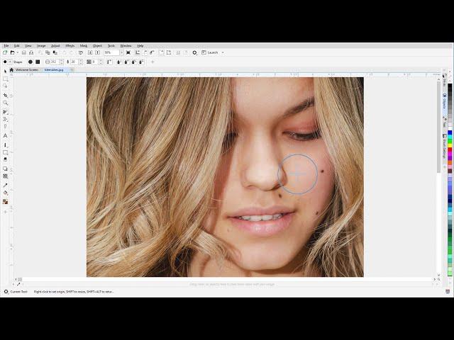 Basic Image Editing and Touch Up in Corel PHOTO-PAINT (Windows)