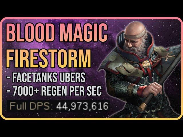 Blood Magic Firestorm Inquisitor Is DESTROYING Ubers - 3.22 Path of Exile Build Guide