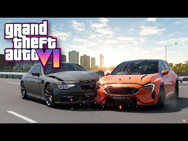 GTA 6 - Leaked Car Physics and Damage!