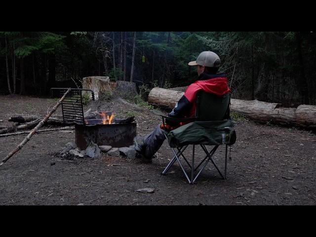 SOLO Camping in Washington State (ASMR)