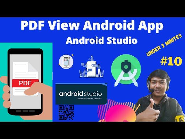 PDF view Android App Create in 4 minutes || PDF Show App || for beginners #pdf #android #pdfview