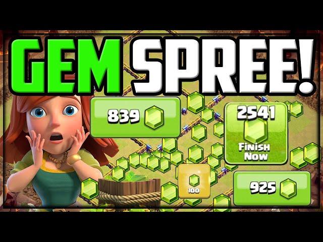 Clash of Clans FREE Gem SPREE!