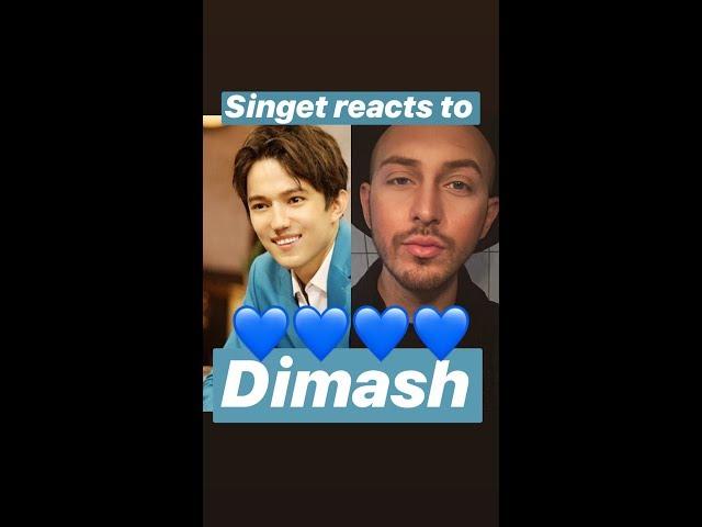 Singer Reacts to Dimash - sos d‘un terrien en détresse