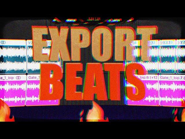 How to Export Beats FAST  | Logic Pro Hacks