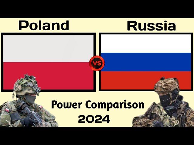 Poland vs Russia Military Power Comparison 2024 | Russia vs Poland military power 2024