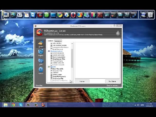 How to use Ccleaner on windows, Ccleaner multiple Functions.