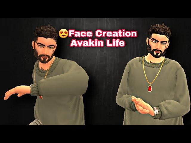 Avakin Life Face Creation | Male Face Creation Avakin Life | #FaceCreationAvakinLife