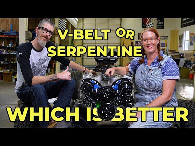 V-Belt vs Serpentine Engine Accessory System | Extra Good