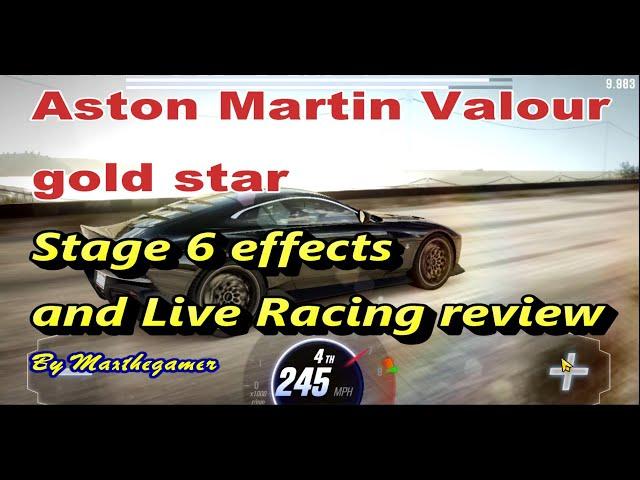 CSR2 | CSR Racing 2, Aston Martin Valour Gold Star, Stage 6 effects, and Live Racing Review