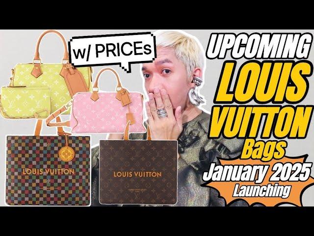 UPCOMING LOUIS VUITTON Bags (w/PRICEs)launching JANUARY 2025 PHARRELL Mens SPRING SUMMER 2025 Runway