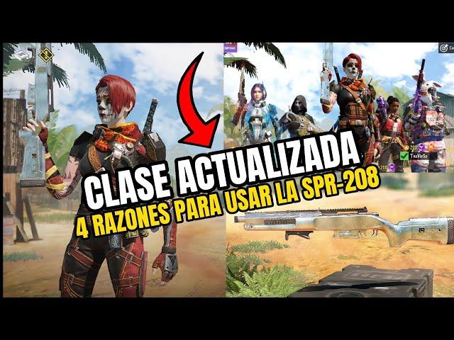 ️CLASE! ACTUALIZADA SPR- 208 MULTIJUGADOR COD MOBILE