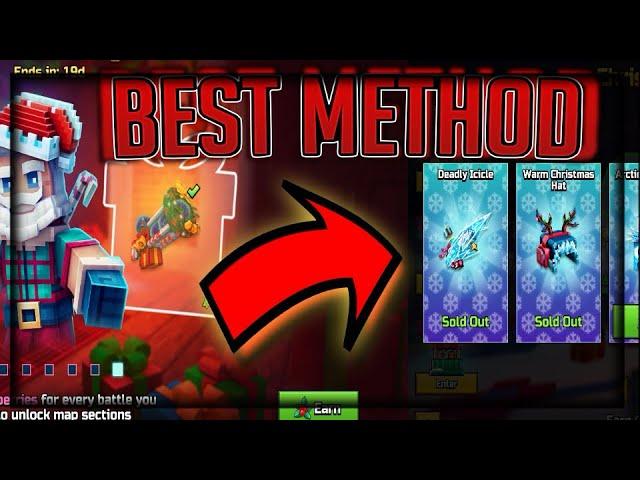 How to COMPLETE Christmas Event FAST Pixel Gun 3D