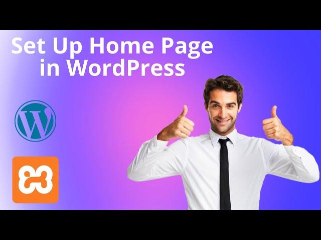 WordPress Home Page Set up | WordPress Tutorial for Beginners | Part 5 | Cache Cloud