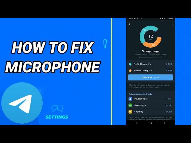 How To Fix Microphone On Telegram App