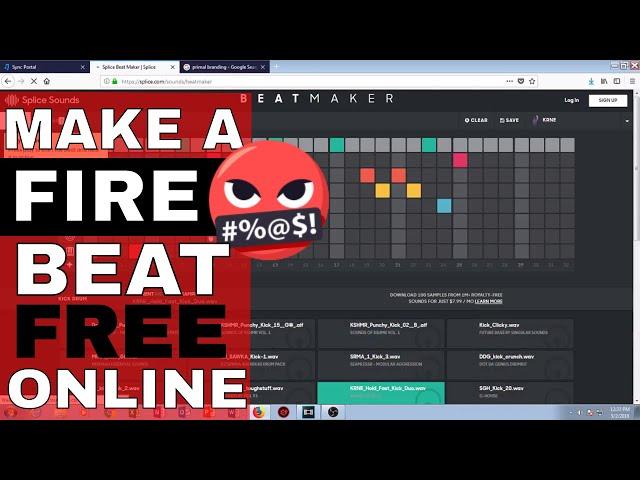  Make FIRE Beats with Free Online Software  |  FREE ONLINE BEAT MAKERS