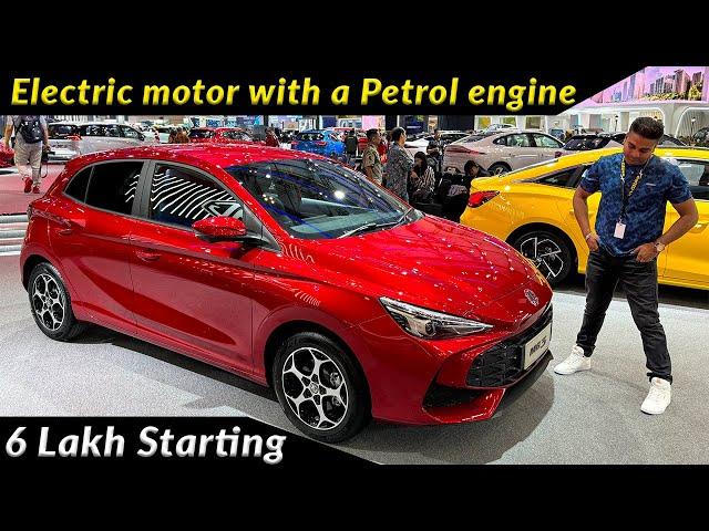 6 Lakh mai sahi hai kya ye? Petrol engine with an electric motor plugin hybrid MG3 Small family car