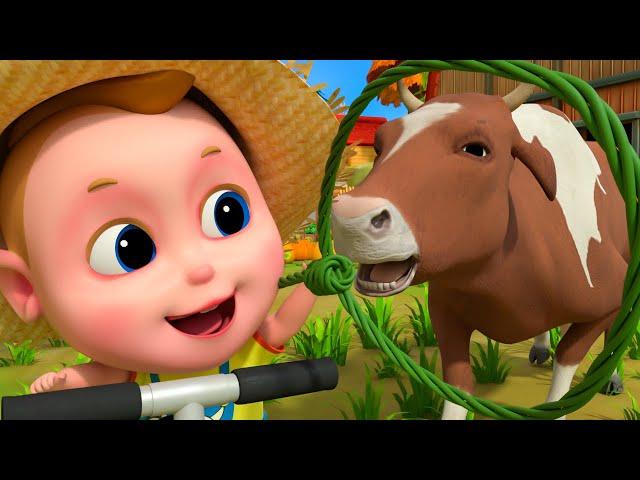 Moo Moo Cows Song | Old McDonalds Songs | +More Best Kids Songs & Nursery Rhymes