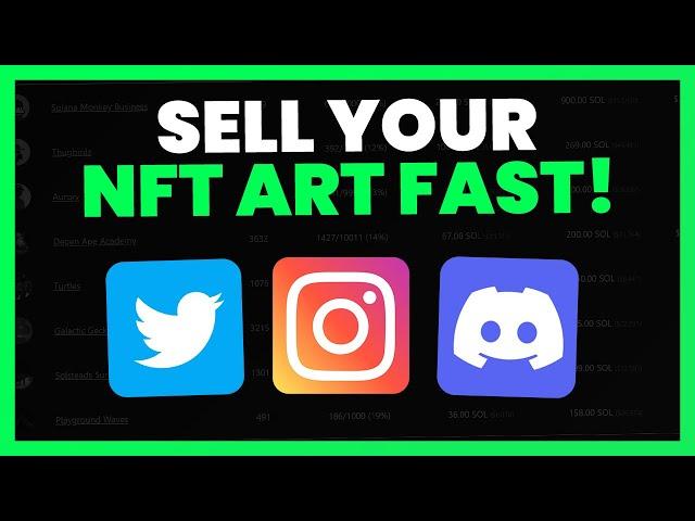 3 Tips For Marketing Your NFTs! (How To Promote NFT Art)