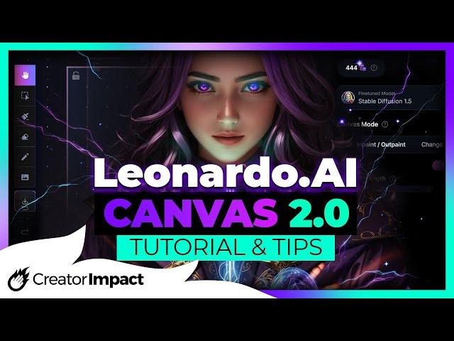 The power of Leonardo AI Canvas 2.0 (Tutorial)