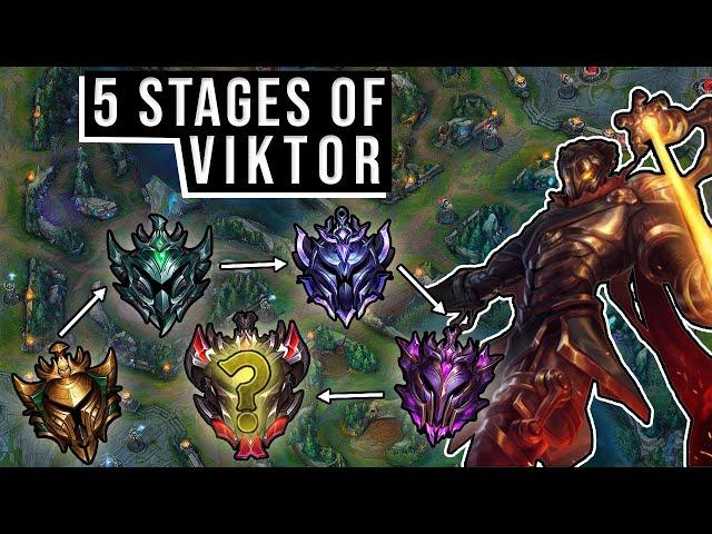 5 Levels of Viktor Gameplay (Unranked To Challenger)