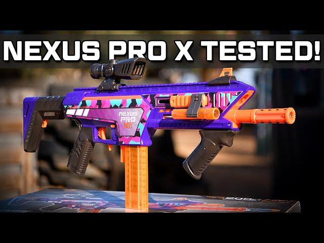 Nexus Pro X: Dart Zone's New 200fps Nerf Sniper!