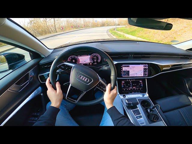 2023 Audi A6 Avant 40tdi quattro - pov test drive #audi #audia6 #testdrive