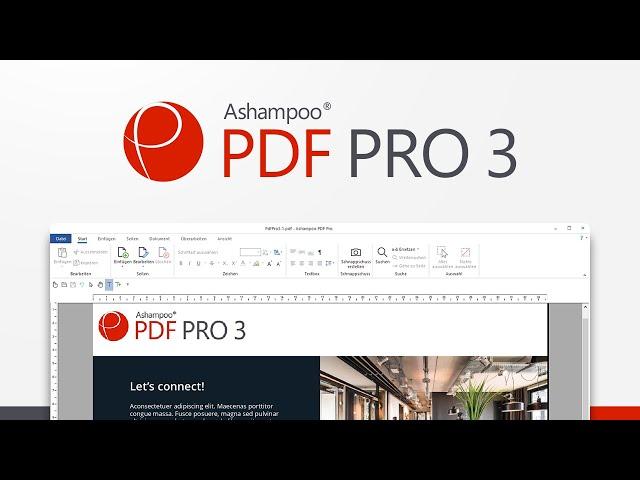 Ashampoo PDF Pro 3 - Dein neuer PDF-Editor