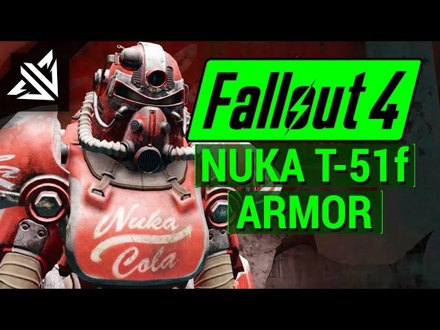 FALLOUT 4: How To Get NUKA T-51f ARMOR Unique POWER ARMOR in Nuka World DLC! (Unique Armor Guide)