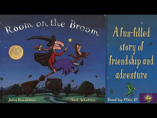 ROOM ON THE BROOM read aloud - A Kids Halloween Story read along | Kids picture book | Bedtime