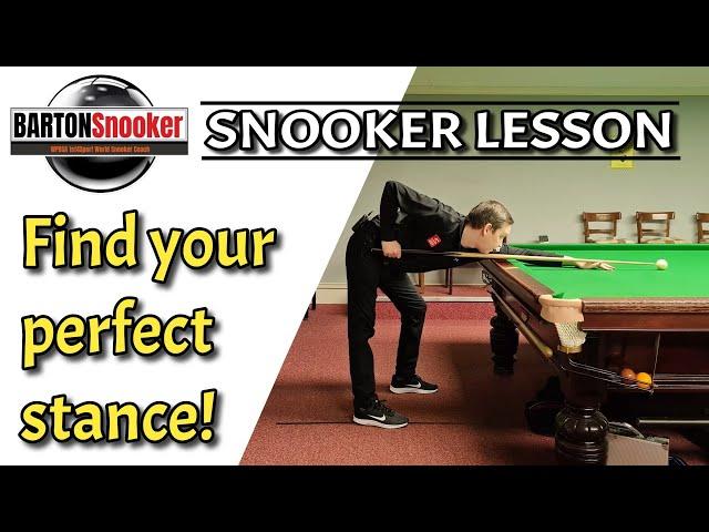 SNOOKER The PERFECT Stance! | Snooker Tips