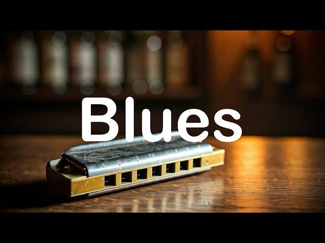 Blues Harmonica BGM (blues jazz beats) | To Work / To Study Relax Instrumental